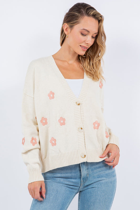 FLOWER CARDIGAN