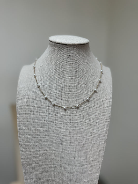 PEARL DAINTY NECKLACE