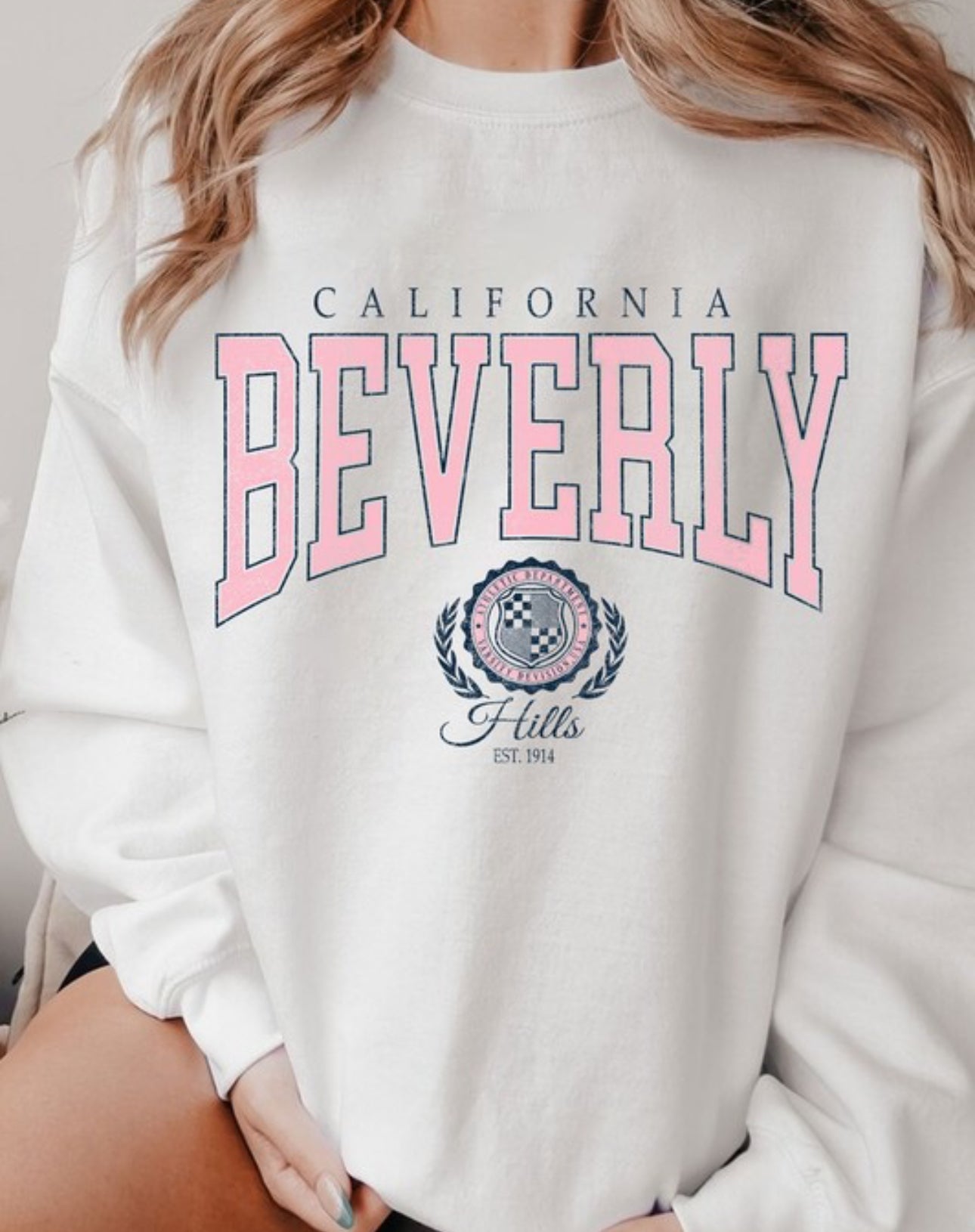 BEVERLY HILLS GRAPHIC SWEATSHIRT